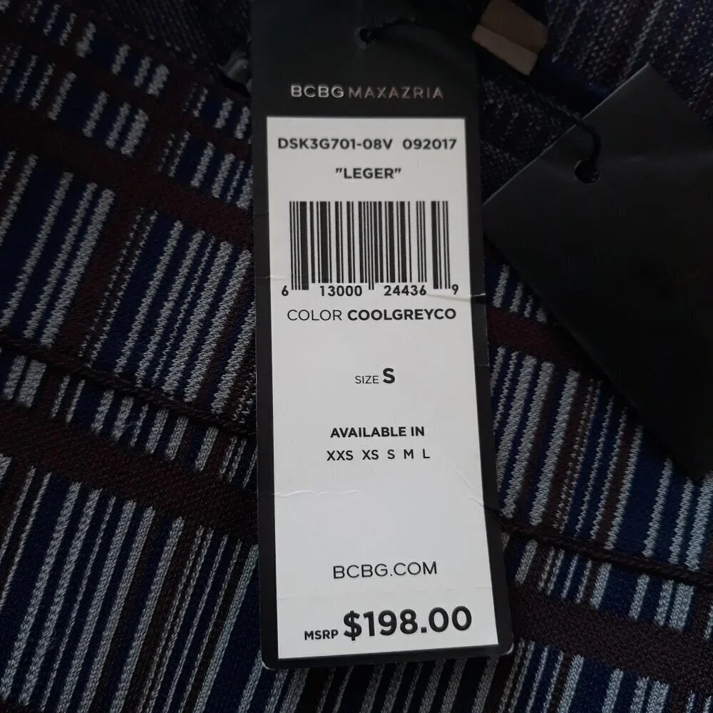 BCBGMaxAzria leger plaid
